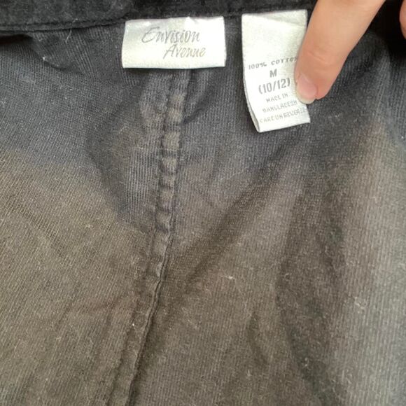 Envision Avenue Jacket Blazer Women's M Black Vintage Velvet 90s Gothic - Picture 6 of 6